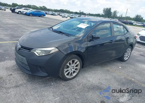 2015 Toyota Corolla Le from USA, damaged, VIN 2T1BURHE1FC360118